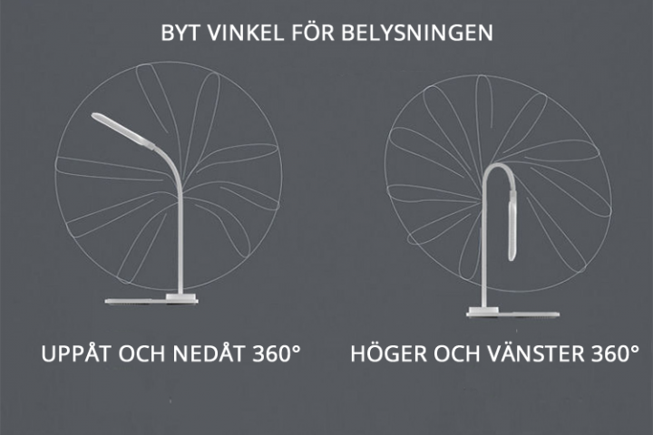 831800-4 LED lamp with built-in wireless charger - Free shipping