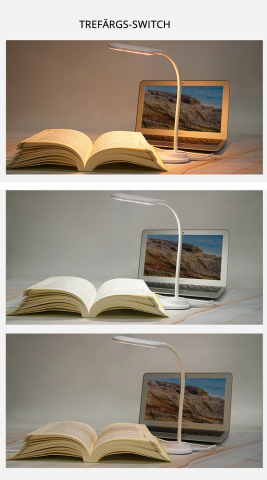 831800-5 LED lamp with built-in wireless charger - Free shipping