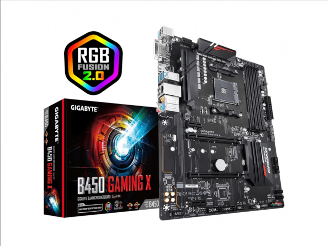 831771-1 Motherboard Gigabyte B450 GAMING X