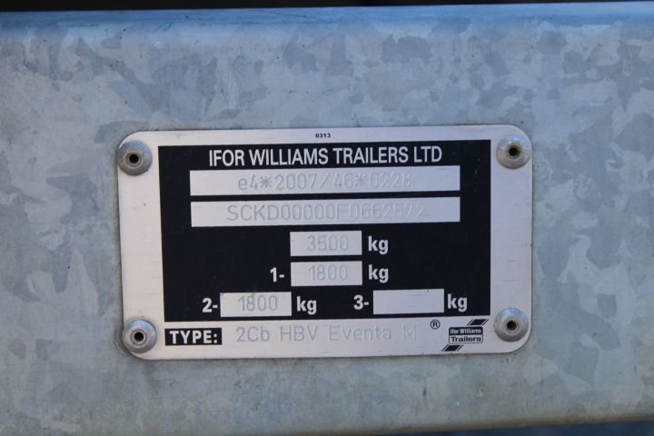 831849-46 Horse transport IFOR Williams 2CB Eventa M, 2015
