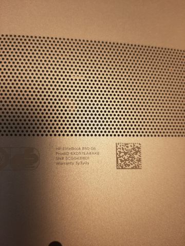 827834-11 Laptop with docking station & screen 24 "(i5 / 8GB / HP / W10Pro)