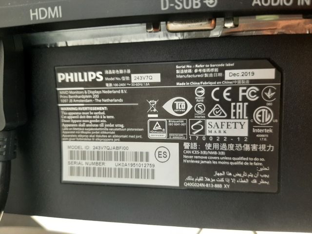 827834-15 Laptop with docking station & screen 24 "(i5 / 8GB / HP / W10Pro)