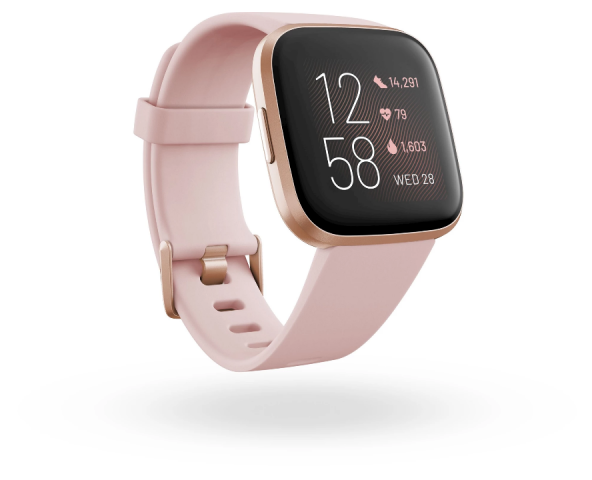 832405-1 Smart watch Fitbit Versa 2 Petal / Copper Rose