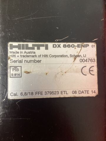 832525-3 Bolt gun - Hilti - DX 860-ENP
