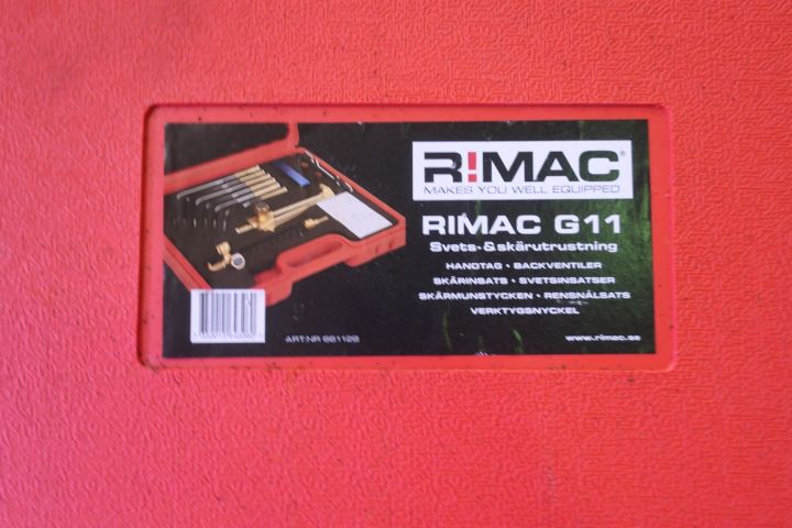 793895-5 Rimac Gas Weld / Cutting Equipment G11