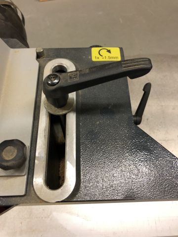 811859-10 Table cutter Felder F900 -2005