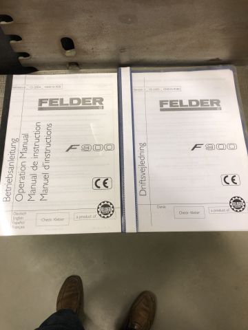 811859-32 Table cutter Felder F900 -2005