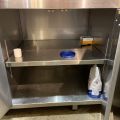 828727-6 Stainless steel barista bench