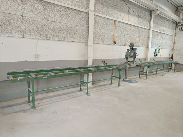 Pillar drilling machine Strands S28 incl. 2 roller conveyors - PS ...