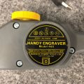 828177-3 Excavator Burgess Handy Engraver Model 460