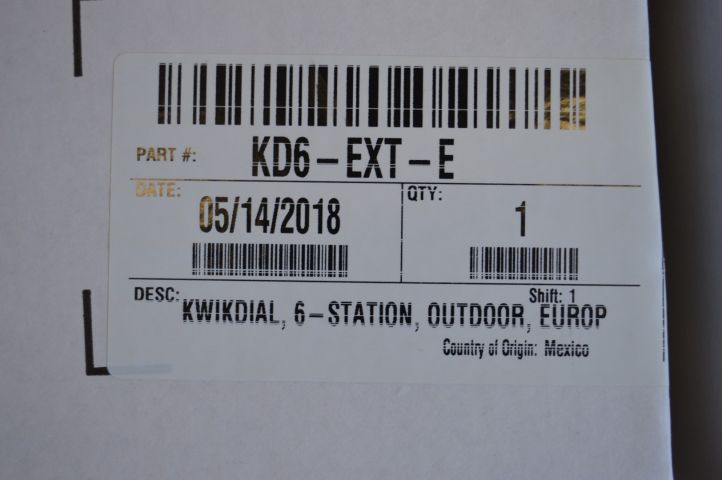 779163-3 Automatic irrigation Irritrol KwikDial 6 avd