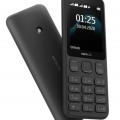 834199-2 Mobile phone Nokia 125 DS Black IN