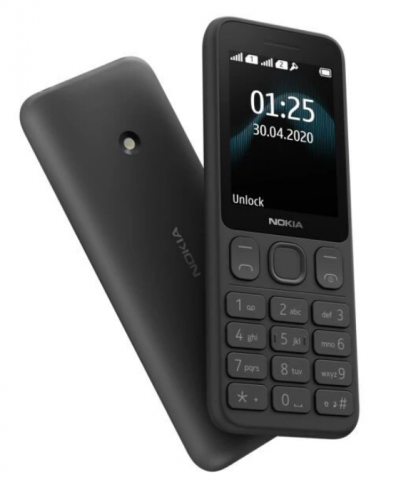 834199-2 Mobile phone Nokia 125 DS Black IN