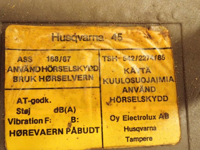 753340-10 Chainsaw Husqvarna 45