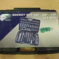 793978-4 Socket wrench / bit set, BATO 1/4 "-3/8" -1/2 "Socket set [new]