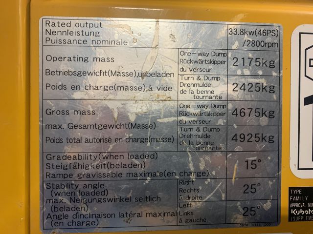 811866-34 Dumper Canycom S25A (984h) -08