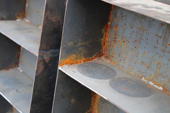 794409-5 Metallhyllor, tre stycken