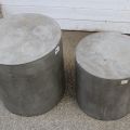 794419-2 Hand-cast concrete pedestals, 2 pcs