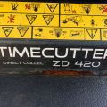 748036-14 Toro Riding Lawnmower TimeCutter ZD 420 97.1 hours