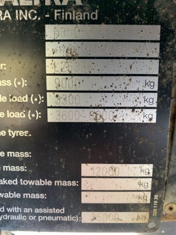 748043-60 Valtra 6350 Tractor 11154 H