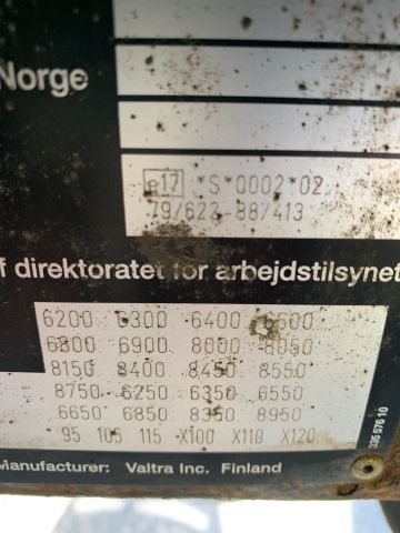 748043-63 Valtra 6350 Tractor 11154 H