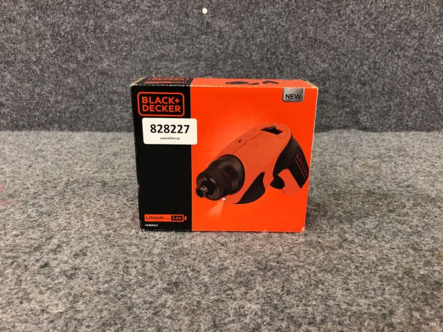 828227-2 Screwdriver CS3651LC-QW Black & Decker