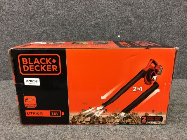 828238-2 Leaf blower GWC3600LB-XJ Black & Decker