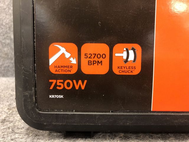828293-2 Impact drill KR705K-QS Black & Decker
