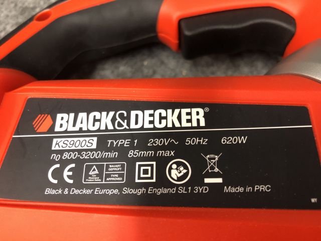 828305-3 Pendulum jigsaw KS900S Black & Decker