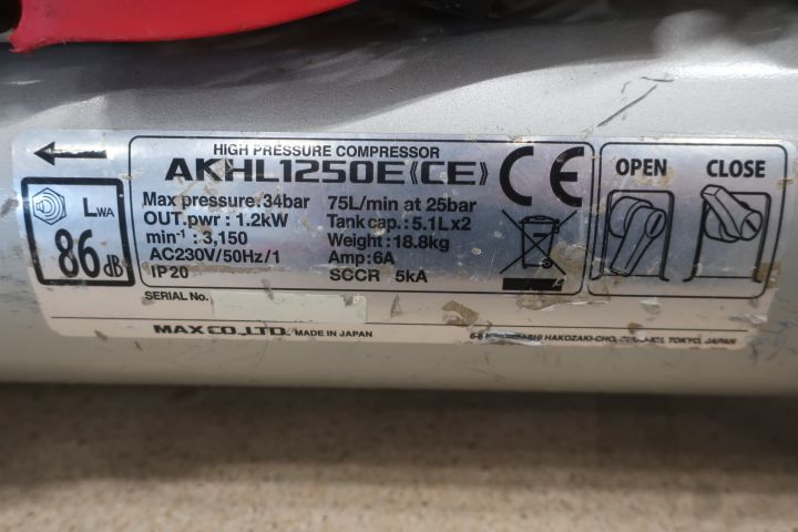 834547-4 Compressor MAX AKHL 1250E