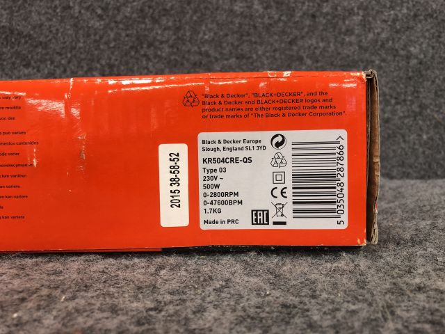 828320-3 Impact drill KR504CRE-QS Black & Decker