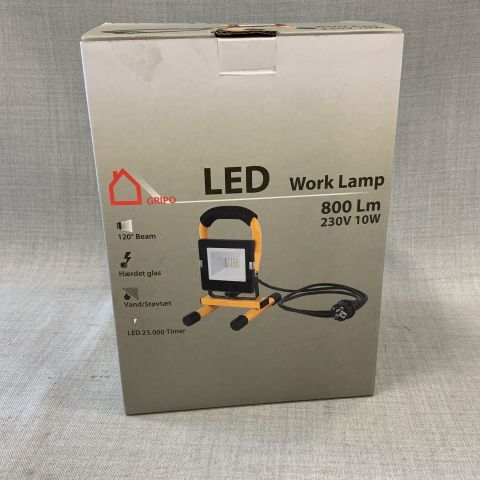 837186-1 8 pcs LED work lamp with stand 10W IP65 800Lm