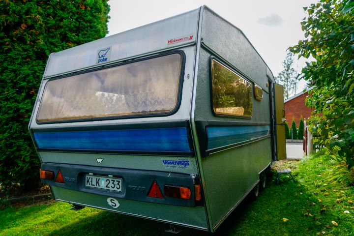 837784-9 Husvagn, POLARVAGNEN POLAR 570, 1979