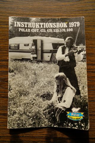 837784-29 Husvagn, POLARVAGNEN POLAR 570, 1979