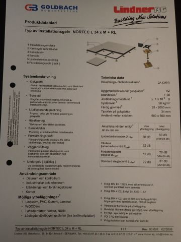 753380-18 Raised floor from Lindner