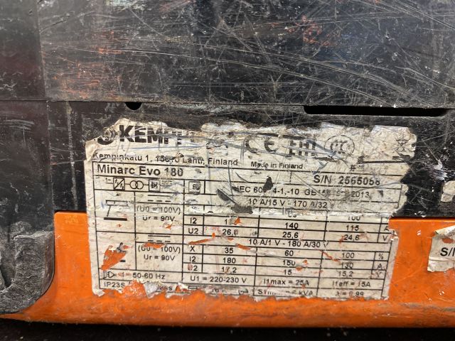 821936-6 Tigsvets Kemppi Minarc EVO 180
