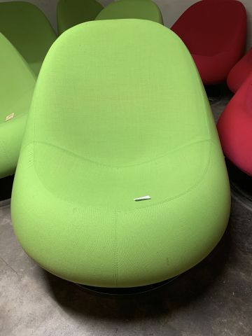 748095-3 3 green armchairs from Johanson Flow