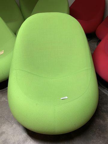 748095-4 3 green armchairs from Johanson Flow