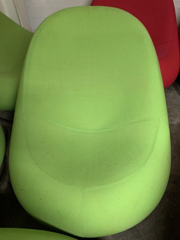 748095-6 3 green armchairs from Johanson Flow