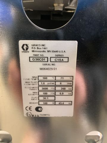 815322-6 Spray Graco Merkur 36: 1