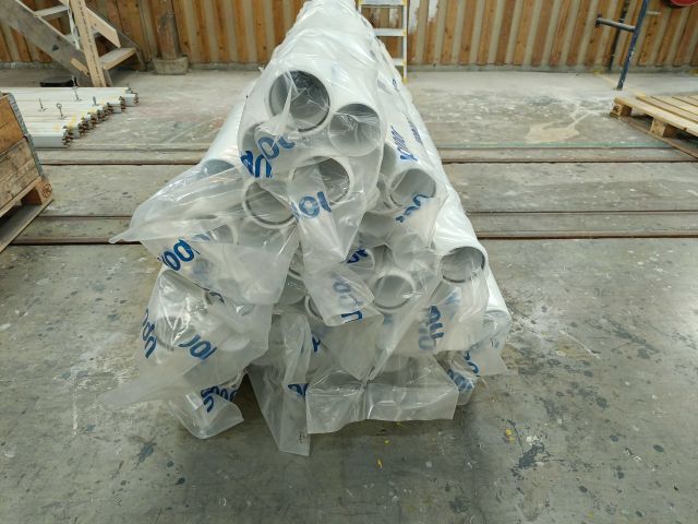 754118-3 40pcs New Uponor decibel socket pipe drain pipe 110mm at 3m.