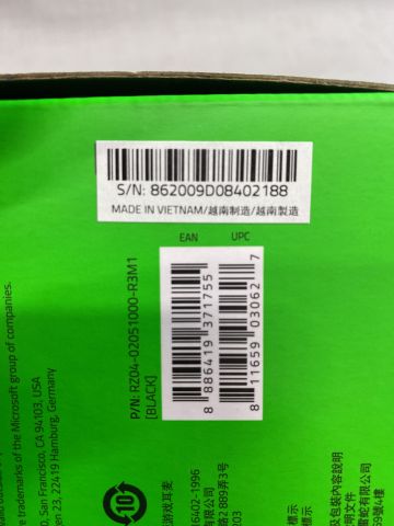 837954-3 Gaming Headset Razer Kraken TE Black Edt