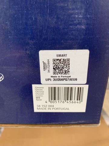 838322-3 Shower package with shower set and mixer Grohe GRT 1000, 150 c / c