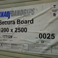 825694-6 1 pack gypsum boards Knauf Secura board 1200 x 2500