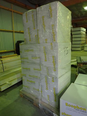 825692-1 Lot of ceiling tiles Ecophon 60x60