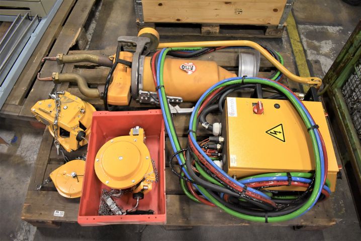 684502-1 Spring block, manual welding rod and welding guard