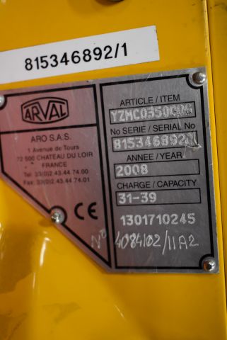 684502-7 Spring block, manual welding rod and welding guard