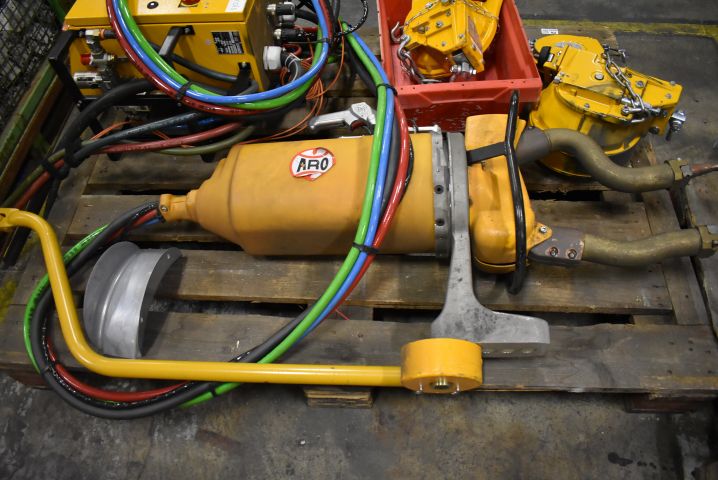 684502-8 Spring block, manual welding rod and welding guard