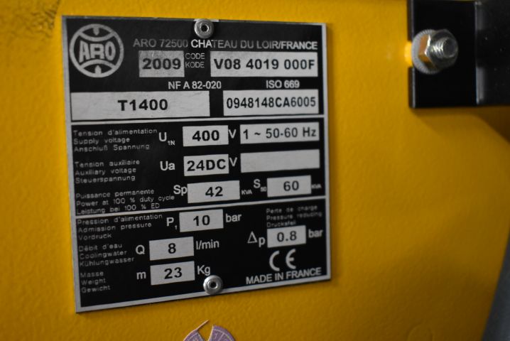 684502-11 Spring block, manual welding rod and welding guard