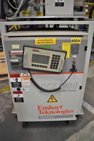 684453-5 Bolt welding machine from Tucker with bolt feeder "DCE1800"